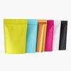 Colored Aluminum Foil Self Sealing Pouchs Golden Matte Matte Frosted Bags Fish Bait Tea Powder Packaging Pockets Matte Black Self Standing Sealed Bag