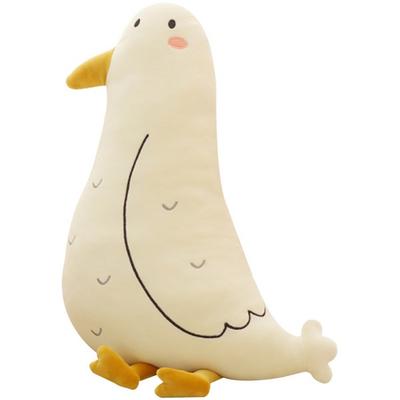 Haesol Silly Animal Attachment Sleeping Character Doll Seagull, White, Korean Baby Products