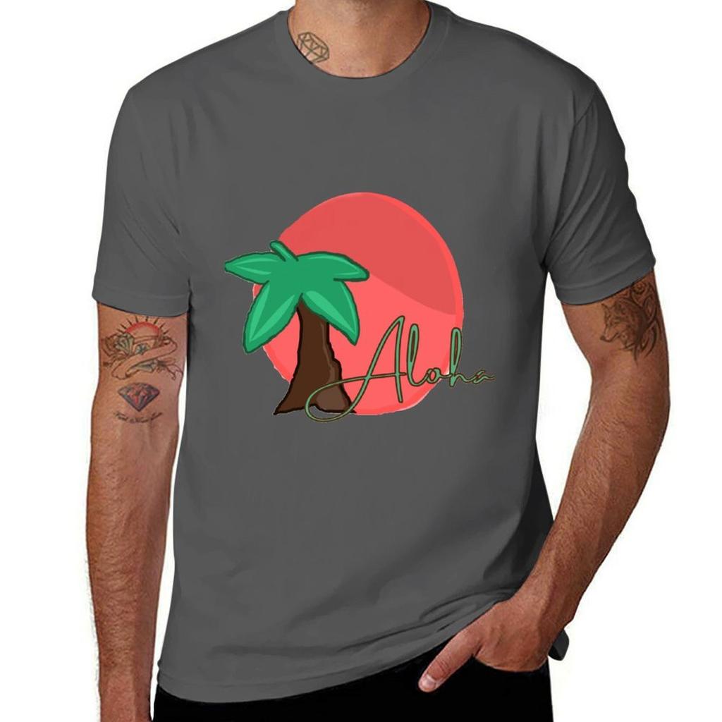 Aloha Tshirt Fashion Casual Short Sleeve Top