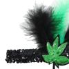 Mardi Gras Sequin Headband Elastic Adjustable for Party Carnival Supplies