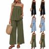 Women's Two-piece Fashionable Top and Pants Casual Suit