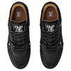 Trainer Cow Leather Low Top Skateboard Shoes Men's Black 1AHTSQ