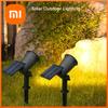 Refletor Solar de 9 LEDs para Exterior à Prova d'Água Refletores Luzes Solares de Jardim Iluminação de Paisagem Decoração Caminho Lâmpada de Gramado