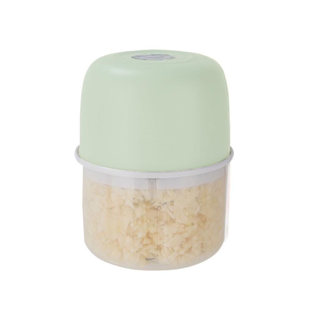 

Многофункциональная чеснокодавилка USB зарядка кухонный комбайн овощерезка домашняя кулинария зелёный