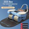 Smart Automatic Rebound 4-Wheel Ab Wheel
