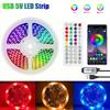 USB 5V Led Strip Lights Tape RGB 3535 Led Wall Room APP Remote Control Flexible Tape Diode Lights for Room Home Decoration