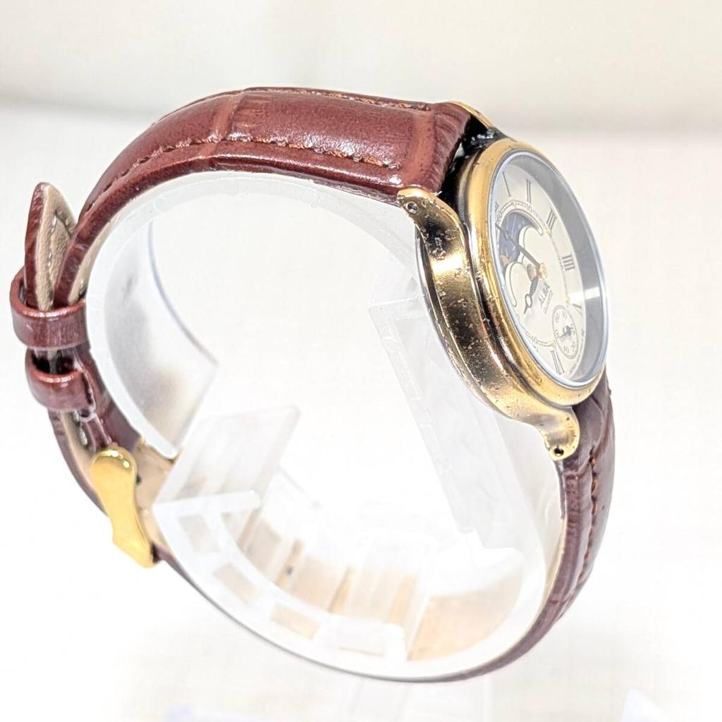 SEIKO ALBA Sun Moon Small Seconds Battery and Strap Working & Ladies' Watch, Replaced, Condition, L-27