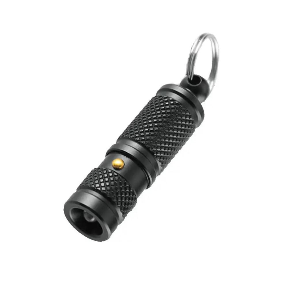 Portable Mini Emergency Keychain Light Aluminum Alloy LED Light Flashlight EDC Tool Outdoor Survival