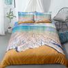 Sunset Hawaii Long Beach Gorgeous Duvet Cover Set King Queen Double Full Twin Single Size Bed Linen Set