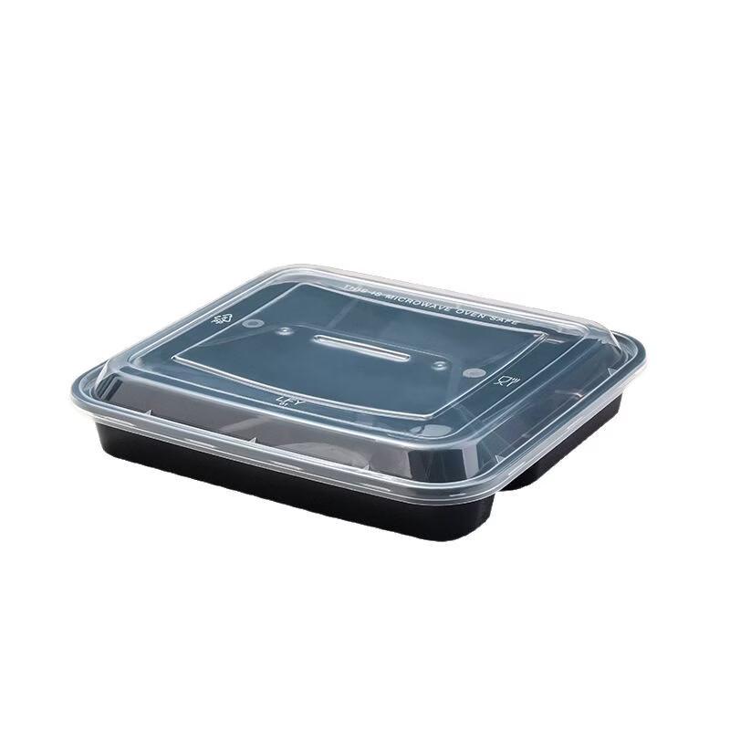 Disposable 4-Compartment Takeaway Lunch Boxes