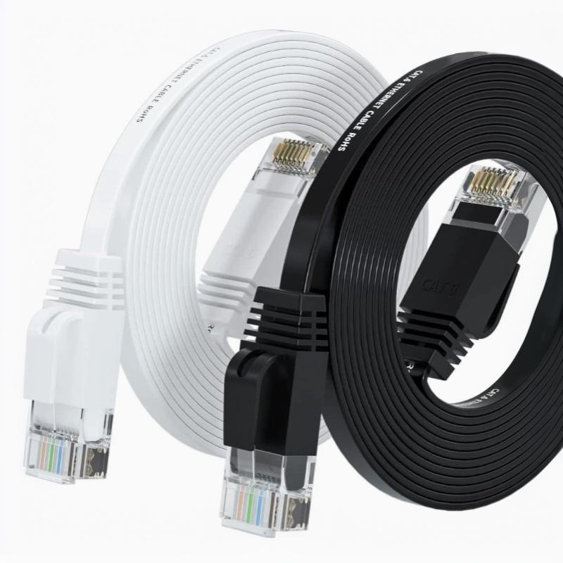 Broadband Cat6 Gigabit Ethernet Cable 1Pcs High Speed Network Wire 0.5 To 10M for Router Modem Laptop Desktop PC