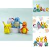 Adorable Pikachu Pokemon Can Reach Duck Cartoon Car Doll Cake Hand Decoration Pvc For Enthusiastic Collectors And Fans
