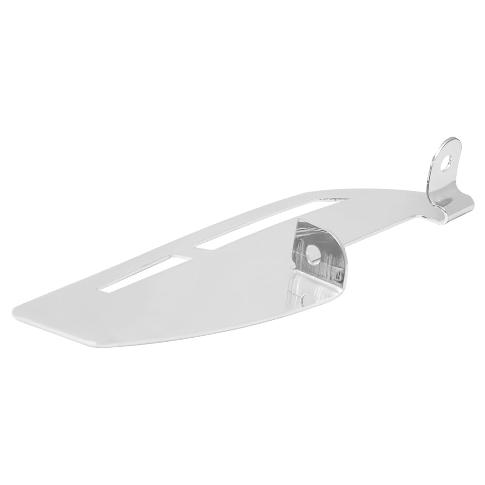 Baohatsu Motorcycle Driver Floorboard Foot Board Heel Guard Right Harley Touring Road King Electra Glide Softail CVO Ultra FLTRUSE Chrome