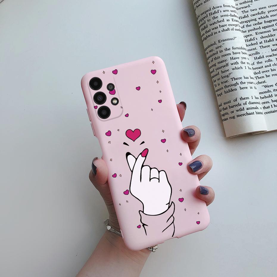 For Samsung A13 4G Case Cute Cartoon Painted Cover Silicone Soft TPU Phone Case For Samsung Galaxy A13 A 13 A 03 A03 Core Fundas
