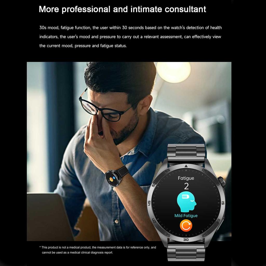 For Xiaomi New Health Measurement Smart Watch Men Blood Oxygen Uric Acid ECG+PPG Body Blood Pressure Bluetooth Call Motion Watch