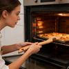 Holz Ofenhaken Ziehhilfe Langer Griff Küchenhelfer Ofenrost Ziehwerkzeug Für Toaster Kochen Backen BBQ Heißluftfritteuse Braten