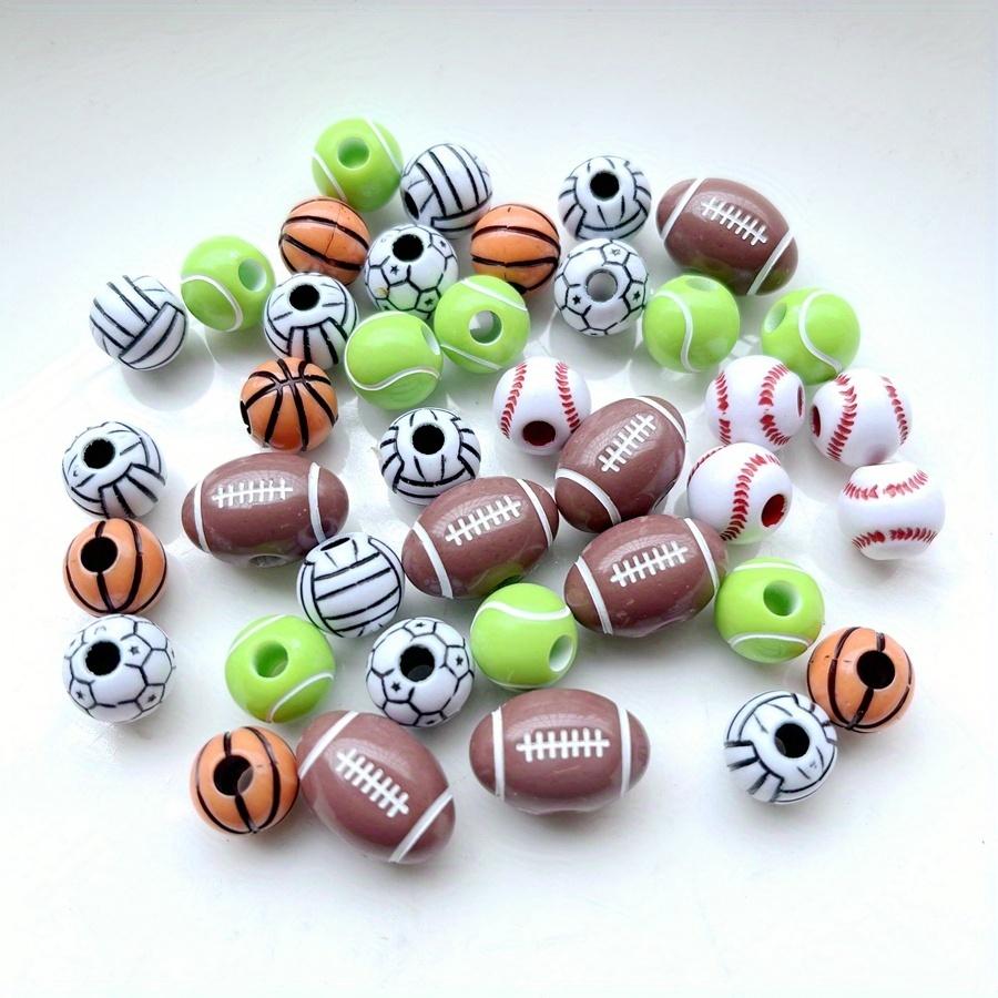 30pcs Mixspherical Decorative Beads Are Suitable for Making Diy Handmade Decorative Beads for Bracelets, Necklaces and Amulets