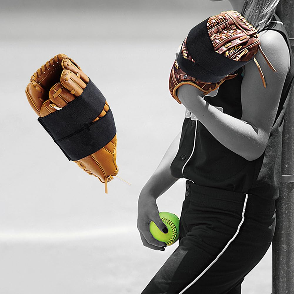 HAUUFENN Baseball Glove Holder, Glove Strap, Baseball Belt, Maintenance Strap,