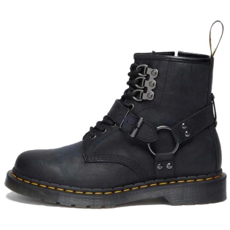 

Dr. Martens Кожа Мода Удобные Универсальные Короткие Ботинки Ботинки Унисекс Черные 32038001 38