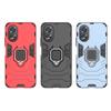 Für OPPO A18 Hülle Abdeckung OPPO A18 Capas Neu Stoßfest Panzerung Handy Bumper Rückseite Ring Magnetische Halterung Für Hülle OPPO A18 A 18 Fundas