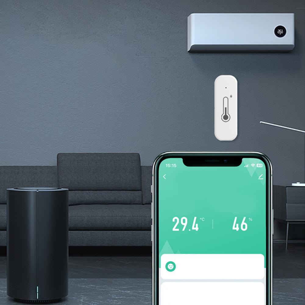 Smart Humidity Temperature Monitor for Room Garden Office with WLAN Connectivity and Accurate Sensor Data Tracking