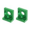 F FIERCE CYCLE Motorcycle Chain Adjuster Block Tensioner Replacement 12mm Diameter 2pcs Green