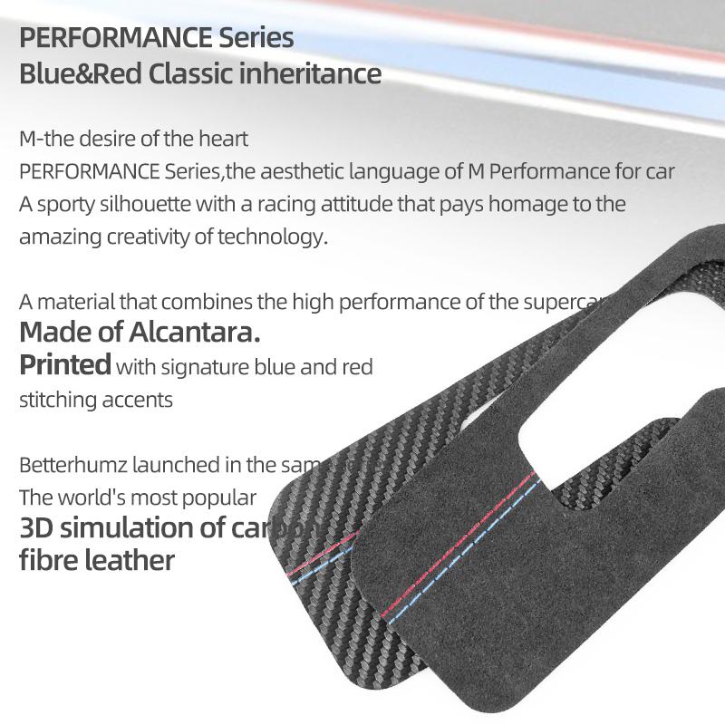 For BMW X3 G01 X4 G02 Made of Alcantara Seat Adjustment Buttons Panel Trim Protect Stickers Car Interior Tuning Accessories