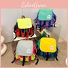Toddler Childrens Casual School Bag With Stylish Colorful Pattern For Young Kids