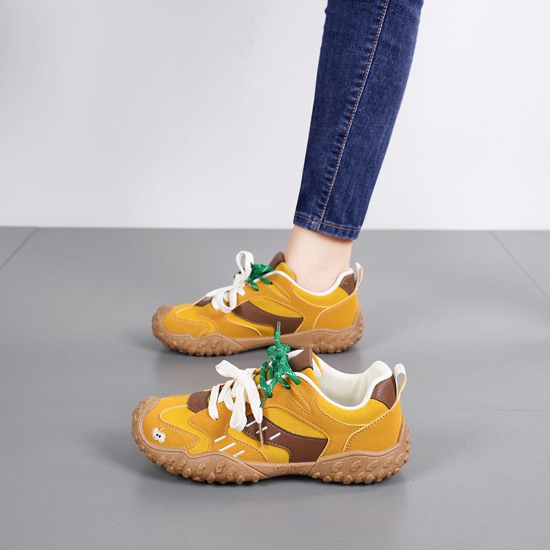 Autumn 2025 Women's Plus Size Versatile Fashion German Training Shoes, Sizes 36-42