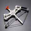 Mini Archery Bow Set Right Hand Mini Compound Bow Stainless Steel Catapult for Hunting Safe Suction Cup Arrow Game