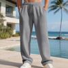 Herren Entspannte Gerade Beine Jacquard Kleines Karomuster Lässige Schlanke Passform Pendlerhose