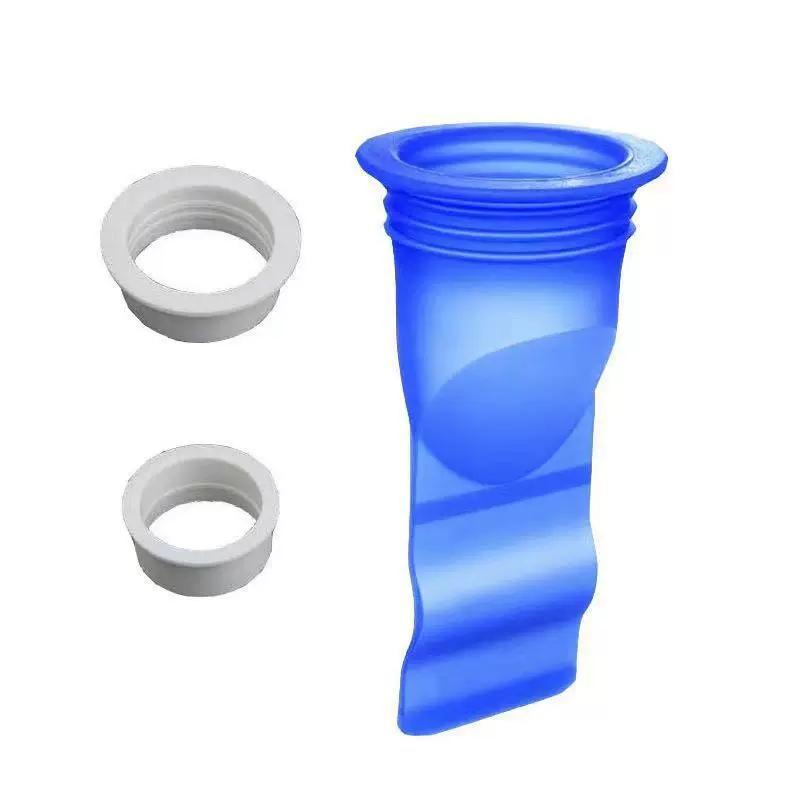 Silicone Floor Drain Anti-Odor Device, Drain Pipe Insect-Proof Cover, Kitchen Bathroom Toilet Sealing Ring Filter Core