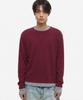 DNSR [Onflik X Dnsr] Layered Boat Neck Long Sleeve Burgundy/Grey