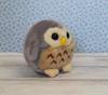 Takeoff Lucky Owl Plush Toy, Small, Gray