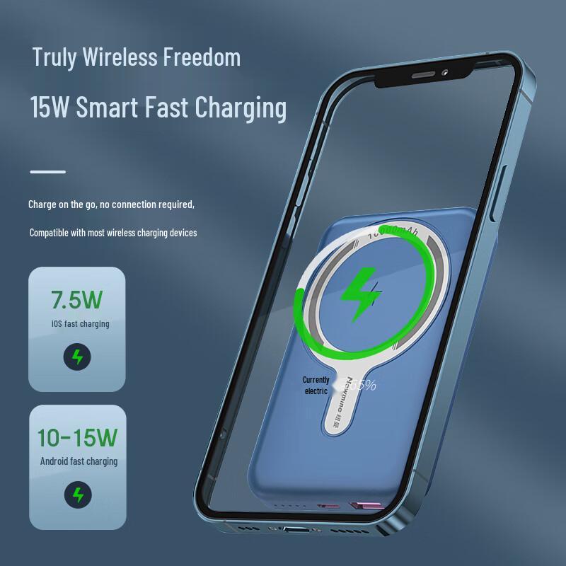 Newman AL05 10000mAh Magnetic Wireless Power Bank