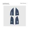 Zeekr 7X Alcantara Suede Window Panel Decorative Sticker - Car Interior Protection Accessories