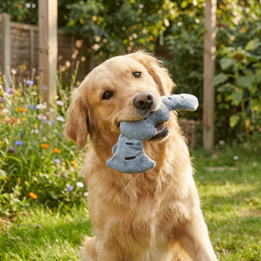 Weiches Plüschhund-Kauspielzeug mit Geräusch Squeaky-Spielzeug Hund Halloween-Spielzeug Zahnpflege