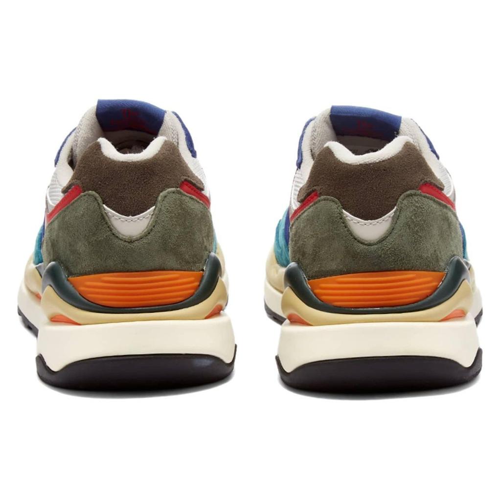 New Balance 57/40 Light Cliff Grey Multi Unisex Sneakers Multi-Color Velocity-Red M5740FY1