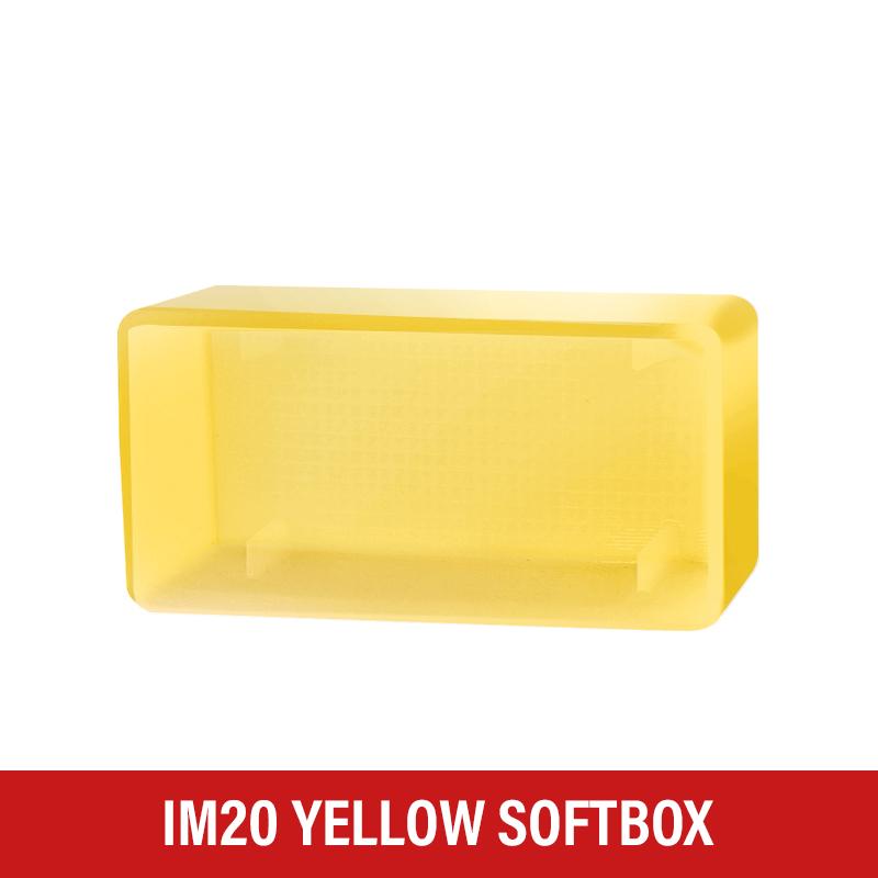 Soonpho För Godox IM30 IM20 IM22 iA32 it30pro Blixt Endast Kompatibel med Vit Blå Gul Diffusor Softbox Fodral Diffusor