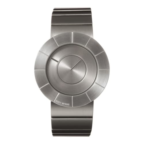ISSEY MIYAKE "TO" Stainless Steel Case (Silver) x Stainless Steel Band (Silver) SILAN001