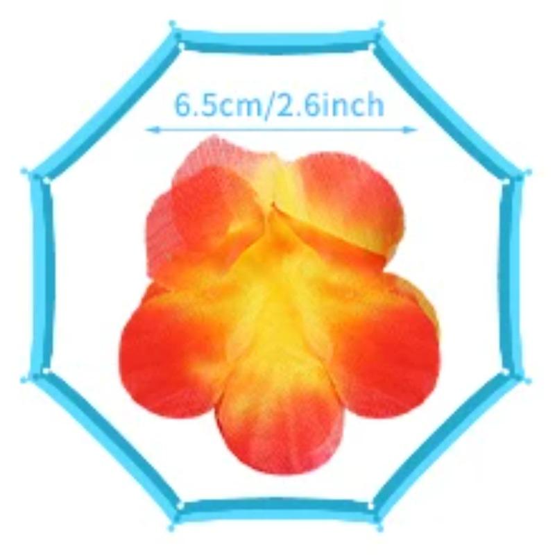 10Pcs LED Hawaiian Leis Light up Flower Leis Necklace Luau Flowers Wreath Garlands Beach Wedding Tropical Themed Party Supplies