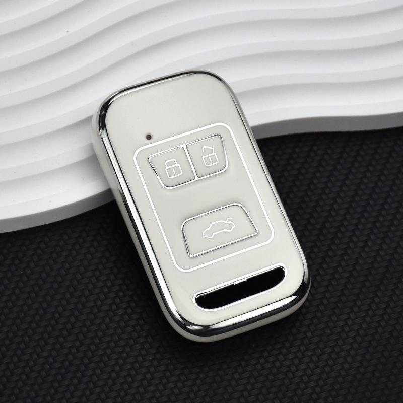 NEW TPU Car Key Case Cover Protect For Chery Tiggo 3 5X 4 8 Glx 7 2019 2020 Arrizo For Cheri Tiggo 8 Car Key Holder Shell