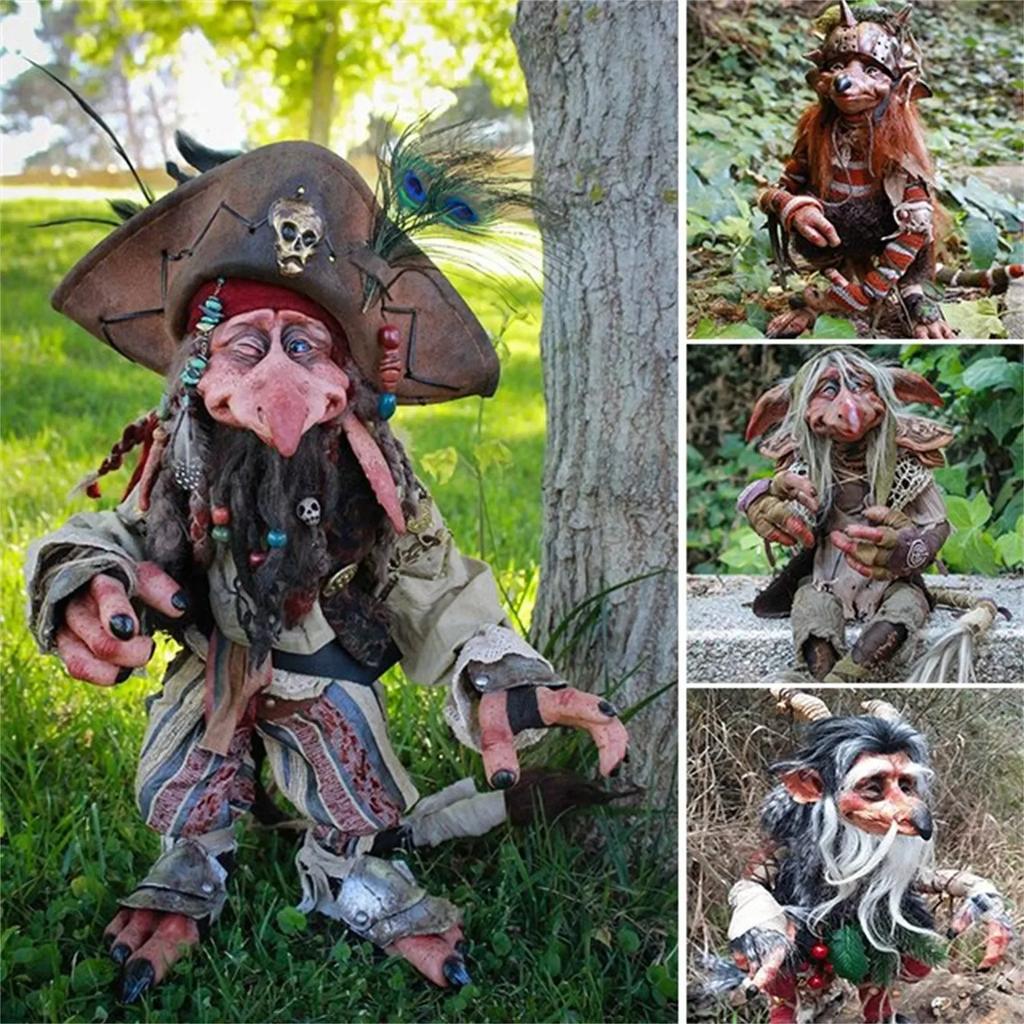 New Garden Goblin Sculpture Ornaments Mysterious Atmosphere Handicraf Big Ornament Outdoor Decoration
