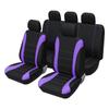 Universal Car and Minivan Seat Cover with Exclusive Waistline Design Fabric Cushion