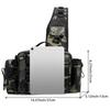 Multifunctional Casual Luya Bag Chest Bag Waist Bag Outdoor Shoulder Crossbody Bag Fishing Rod Bag Equipment Fishing Bag Back