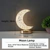 USB Rechargeable Crystal Night Light Dimmable Desk Light New Beside Lamp