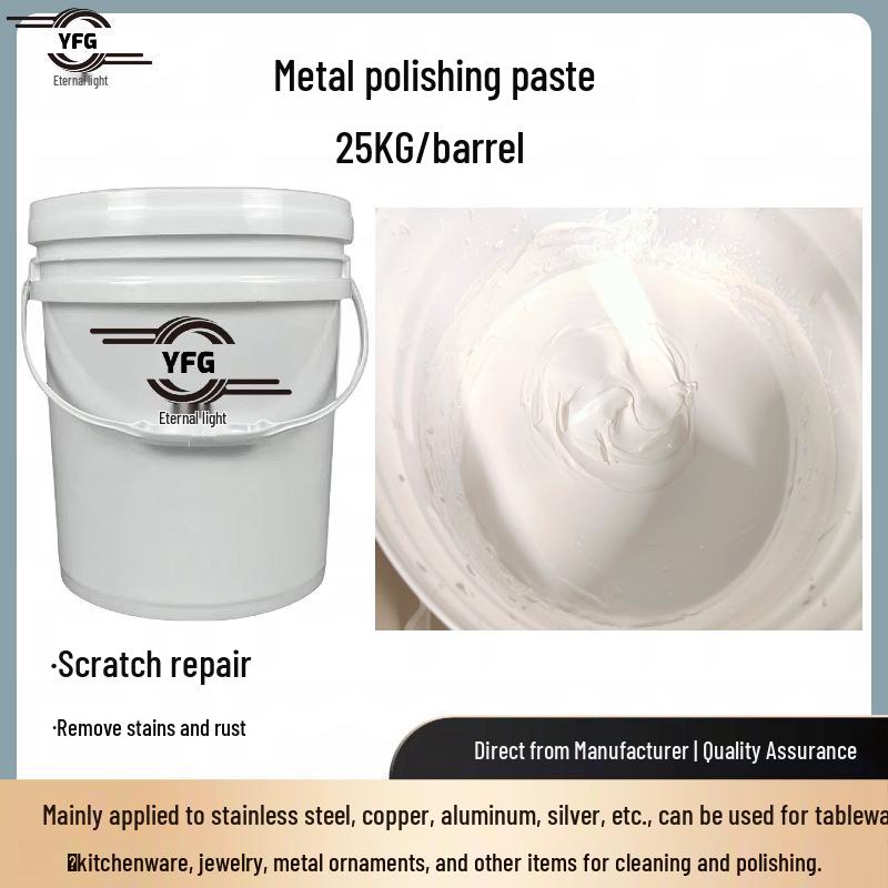 Metal Surface Deoxidizing & Polishing Paste: Restores and brightens various metals with one wipe.