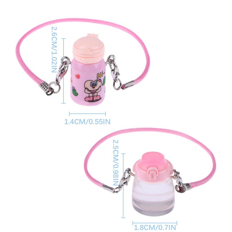 1Pc 1:12 Dollhouse Miniature Kettle Water Cup Insulation Cup Model Kids Pretend Play Toys Doll House Accessories