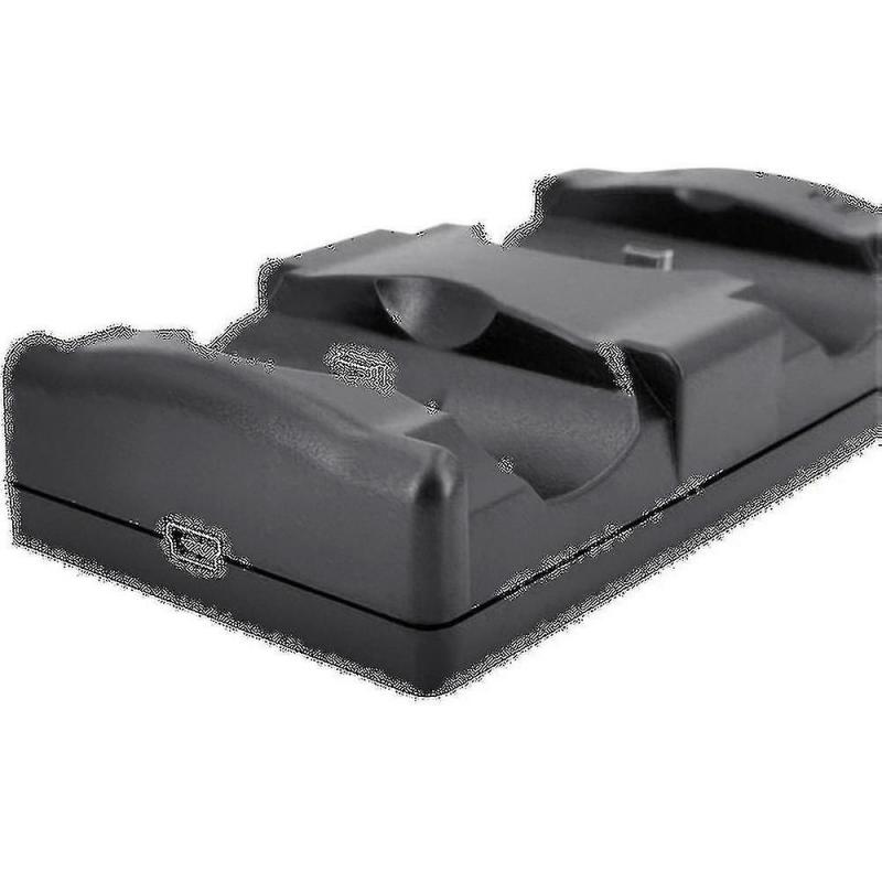 Playstation 3 Controller Charging Dock Charging Station 2 In 1 With Led Light Indicator Compatible For Playstation Ps3/move Controller