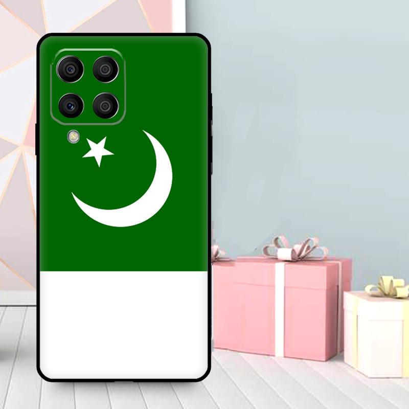 Pakistan Flagge Banner Hülle Für Samsung Galaxy M35 M56 M12 M06 M32 M52 M55 M15 M11 M13 M14 M16 M36 M31 M53 M34 M54